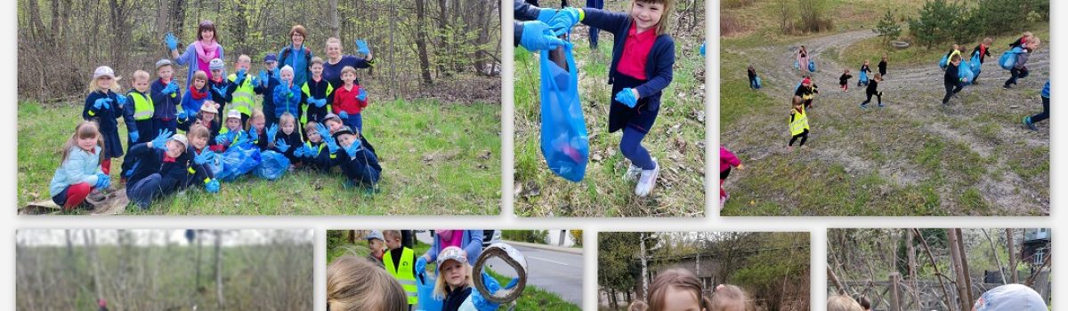 Ekipa sprzątająca świat