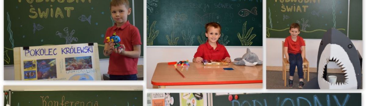 W krainie podwodnych tajemnic – Wielka konferencja 5latków
