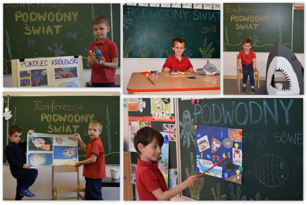 W krainie podwodnych tajemnic – Wielka konferencja 5latków